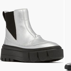 Sorel Caribou X Boot Chelsea wrap silver